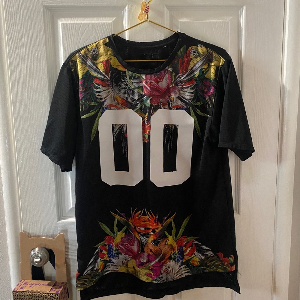 ON THE BYAS Floral Football Jersey #00